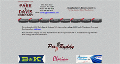 Desktop Screenshot of parranddavis.com